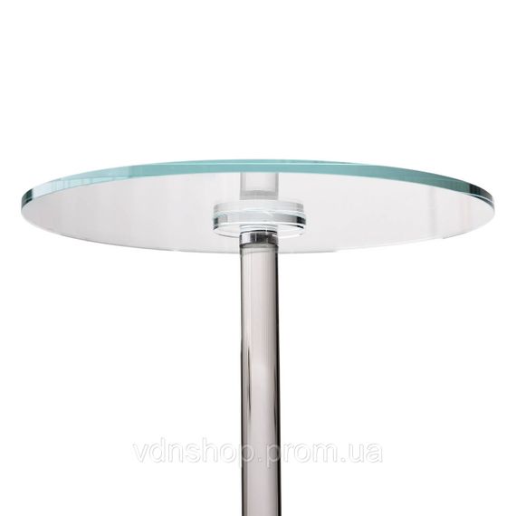 Тортівниця скляна на високій ніжці 30×70 см кругла підставка для торта, капкейків HP-4-89L | Зображення 2