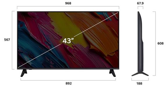 LED-телевізор LG 43QNED70A6A | Зображення 2
