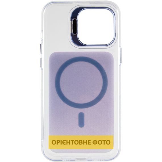 Чохол TPU+PC Jewel Sparkle with Magnetic Fit для Apple iPhone 15 Pro (6.1") Royal Blue | Зображення 2