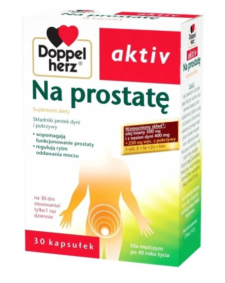 Комплекс Doppelherz для Простаты и мужской силы – поддержка здоровья простаты и мужского здоровья