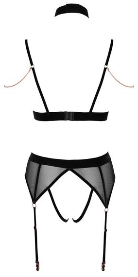 Комплект білизни Abierta Fina Bra Set Velvet M | Зображення 6
