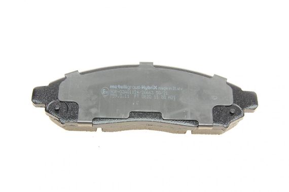 Колодки тормозные передние Nissan Partfinder NP300 Navara 05- 22-0743-0 | Зображення 6