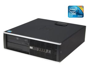 ПК HP Compaq 6000 Pro SFF / Intel Core 2 Quad Q8400 (4 ядра по 2.66 GHz) / 4 GB DDR3 / 160 GB HDD / Intel GMA Graphics 4500 / DVD-RW б/в