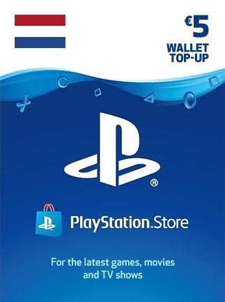 PlayStation Network Gift Card 5 EUR - PSN NETHERLANDS