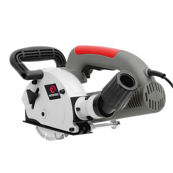 Штроборіз 1400Вт, 9000 об / хв, диск 125мм, гл. пропила 8-30мм, шир. пропила 8-26мм INTERTOOL DT-0200 | Зображення 5