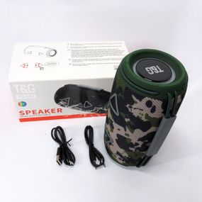 Bluetooth-колонка TG657 с RGB подсветкой 1500 mAh. LH-416 Цвет: камуфляж