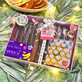 Подарочный набор пастилы «Сладкие чувства» - ассорти вкусов, 250 г