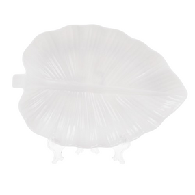 Блюдо сервірувальне 20см Лист порцеляна білий 988-110 БОНА ДИ