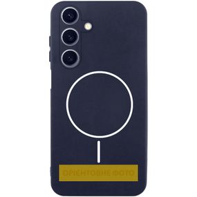Чохол Silicone Cover Lakshmi Full Camera (AA) with Magnetic Fit для Samsung Galaxy A07 Темно-синій / Midnight blue