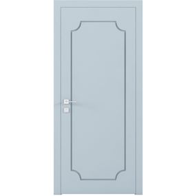 Двери Rodos CORTES PRIMA Фрезеровка 13, 14, 15, 16 RAL 7040