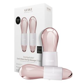 Двойной массажер для глаз GESKE Cool&Warm Duo Eye Massager 7в1 starlight, Бежевый