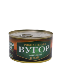 Угорь копченый в масле Рыбацкая Артель 230 г