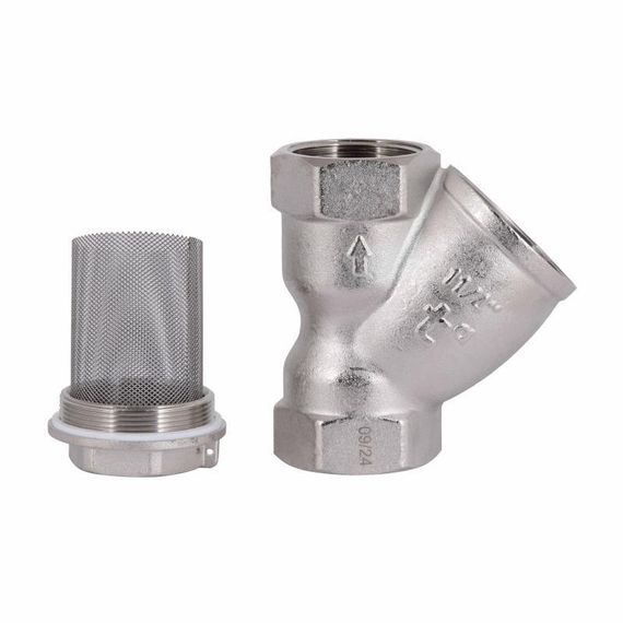 Фільтр грубого очищення Thermo Alliance Forte 1 1/4" В нікель для води косий TAF124W32 | Зображення 5