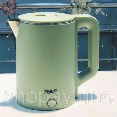 Електрочайник 2,3 л 1850Вт RAF R7866. Колір: зелений TR-52