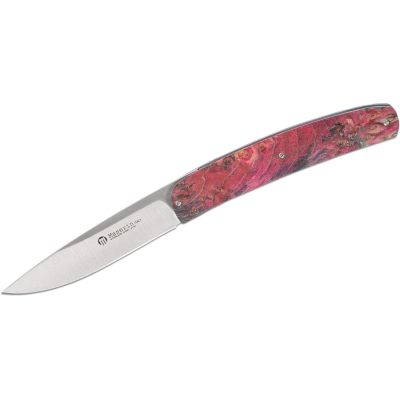 Нож Maserin Gourmet, 1.4116, рожевий кап тополі (380/RS)