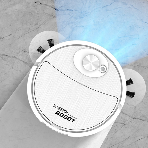 Робот аккумуляторный пылесос Vacuum 8088 cleaner LY-541 для сухой уборки, мощный, автоматический | Зображення 2
