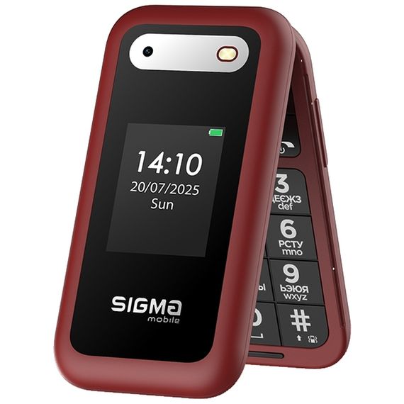 Мобільний телефон Sigma X-style 281 CLIK Red (4827798151426) | Зображення 2