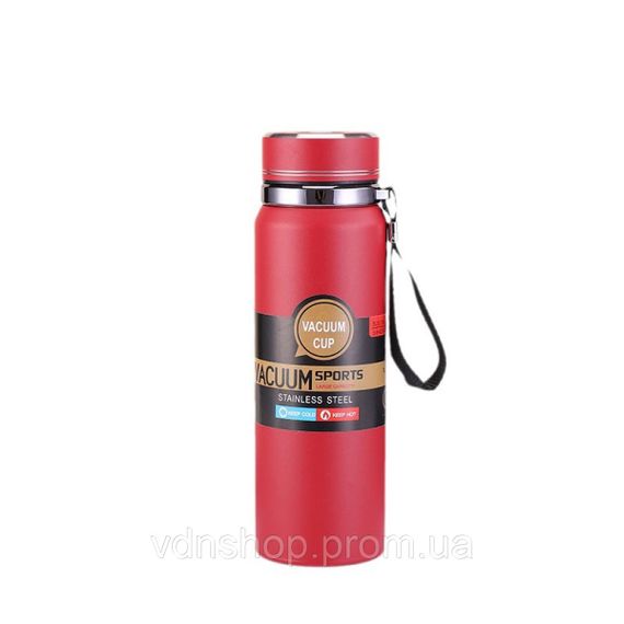 Термос Vacuum Sports з датчиком температури 1 л червоний HP-14-30R