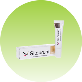 Silaurum, силіконовий гель для шрамів з наноколоїдами золота, 15 мл