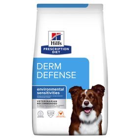 Корм Hill's Prescription Diet Canine Derm Defense сухий протизапальний при дерматитах та захворюваннях шкіри та вовни у собак 12 кг