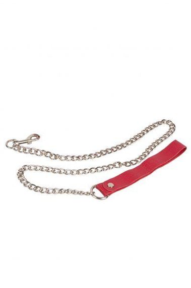 Поводок Leather Leash, Red sexstyle