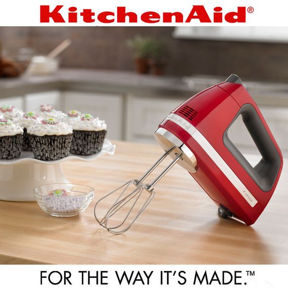 Ручной миксер KitchenAid 5KHM9212EAC, кремовый | Зображення 9