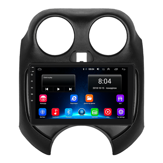 Штатна магнітола Lesko для Nissan March IV (K13) Рестайлинг 2013-н.в.