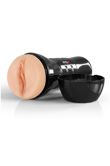 Мастурбатор вагіна в колбі Pipedream PDX Extreme XXL самозмащувальний, 26 см Sex Aura | Зображення 2