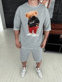 Комплект футболка та шорти ДТФ (петля оверсайз)