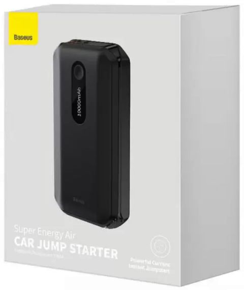 Пускозарядное устройство Бустер Baseus Car Jump Starter 10000mAh CGNL020101 3in1 с функцией Павербанка | Зображення 8