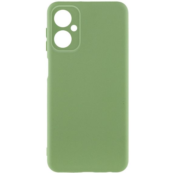 Чохол TPU GETMAN Liquid Silk Full Camera для Motorola Moto G14 Зелений / Pistachio
