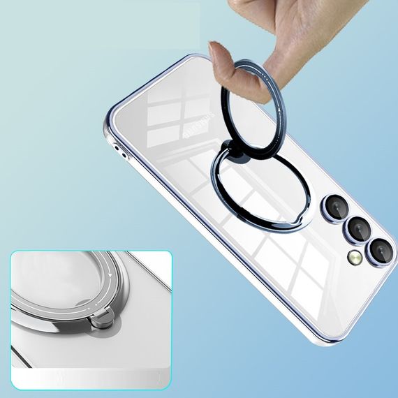 Чохол силіконовий MagSafe для Samsung Galaxy A35 колір Чорний | Зображення 5