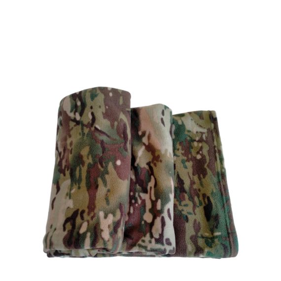 Туристичний плед Tactico 145*200 мультикам - ковдра для кемпінгу та туризму у чохлі камуфляж | Зображення 7