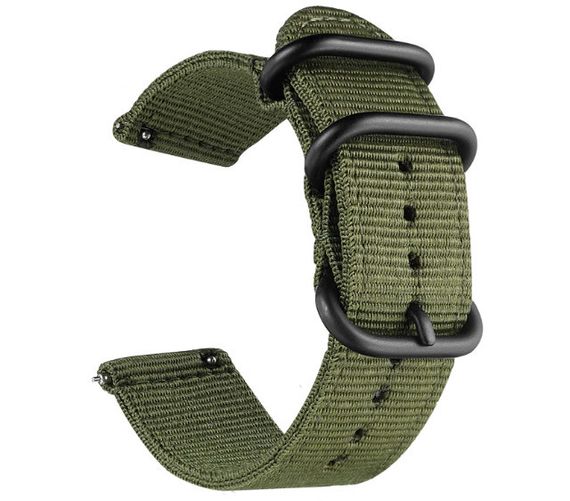 Нейлоновий ремінець Primo Traveller для годинника Samsung Galaxy Watch 3 45mm (SM-R840) - Army Green