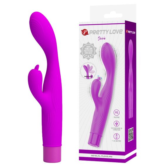 Вібростимулятор PRETTY LOVE Josie Silicone Vibrator Sex Aura