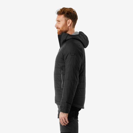 Пуховик чоловічий MT100 - 5°C для гірського трекінгу чорний - 2XL | Зображення 5