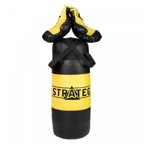 Боксерський набір "Жовто-чорний" Strateg 2073ST Великий