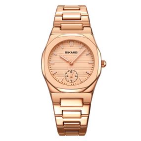 Жіночий наручний годинник Skmei 2681RGRG Rose Gold-Rose Gold у кольорі рожеве золото