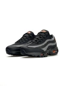 Кроссовки Air Max 95 Black Grey Orange, Вьетнам 45