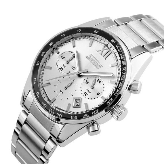 Годинник наручний чоловічий SKMEI 9096SI UE-34