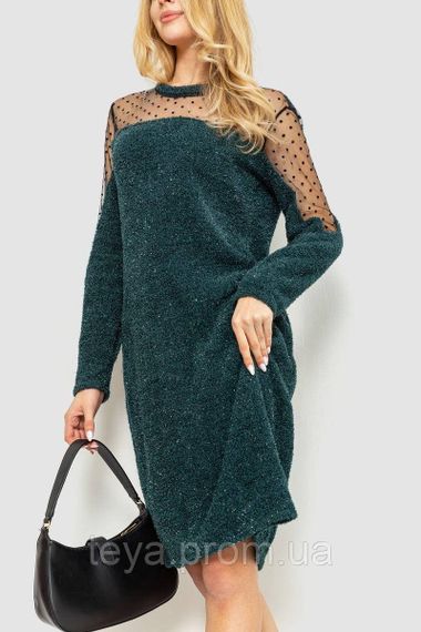 Плаття вільного крою, колір зелений, розмір XL FA_008204 | Зображення 2