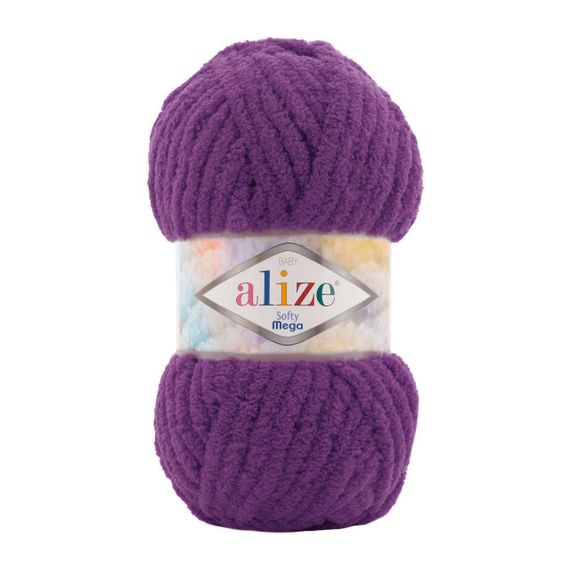 Softy Mega 44 пряжа Alize плюшева