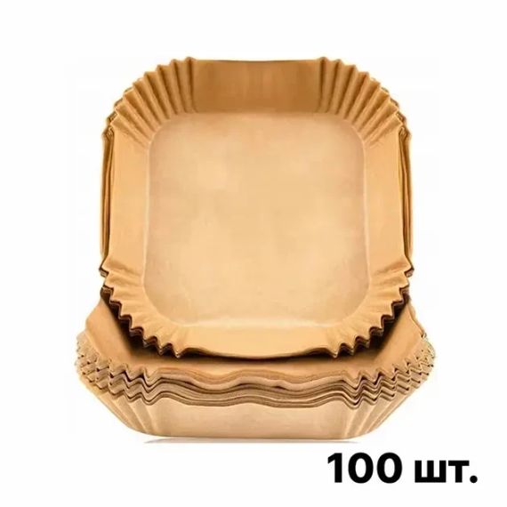 Пергаментные силиконизированные формы для аэрогриля и мультипечи 100 шт | Зображення 1