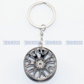 Брелок диск колесный графит , Турция, WHEEL-GRAPHITE,
