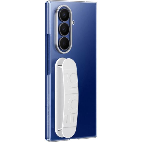 Оригінальний захисний чохол із ремінцем і захисними плівками Samsung Galaxy Fold7 Clear Grip Case Прозорий (EF-QF966) | Зображення 4