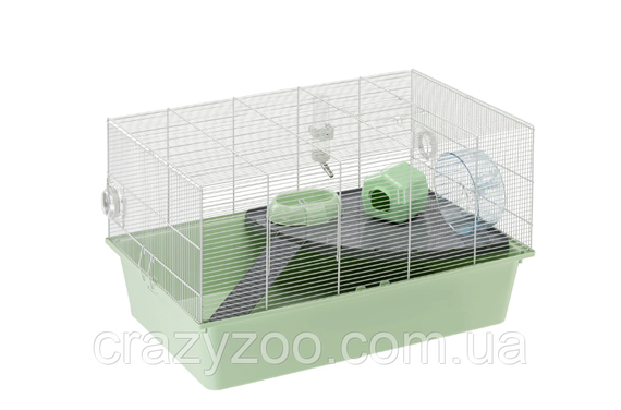 Клітка для гризунів Ferplast Milos XL салатова 69.5x46x41 см 57010717