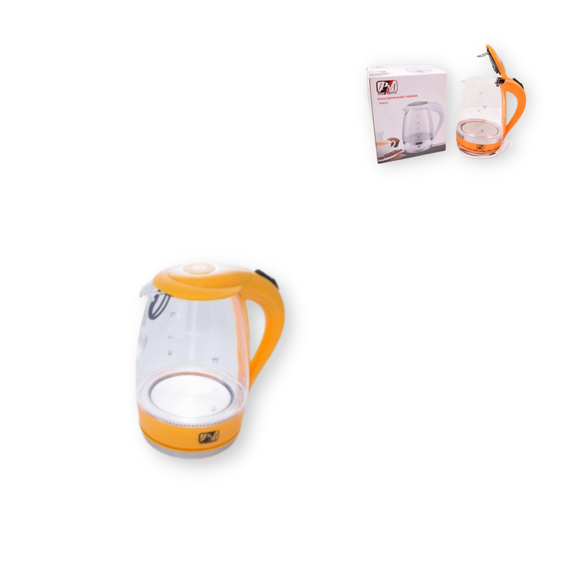 Електричний чайник Promotec PM 810-D 1,7л 1850 – 2200Вт помаранчевий (PM 810-D_2187)