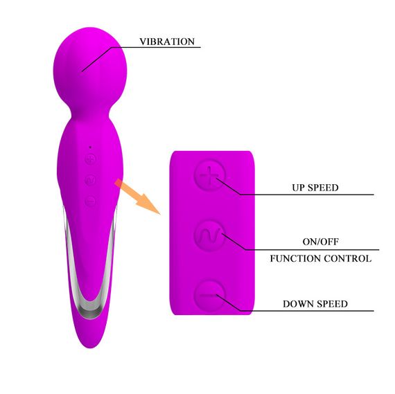 Вибромассажер - Pretty Love Fitzgerald Massager Purple sexstyle | Зображення 8