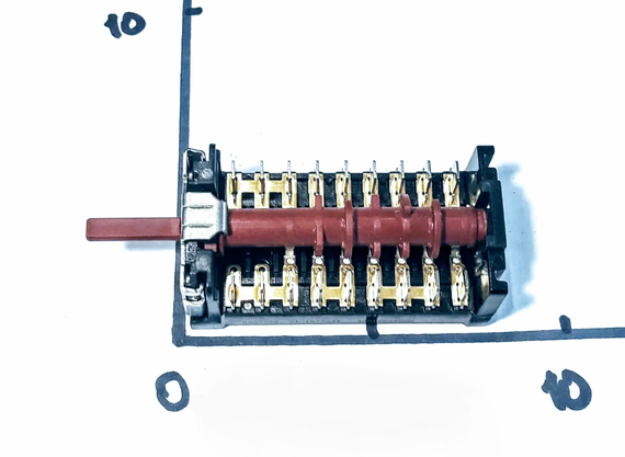 Перемикач дев'ятипозиційний ПМ 89 07 00 Gottak (Іспанія) | Зображення 1
