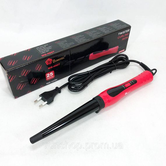 Професійна плойка для завивки волосся DOMOTEC MS-4907, Праска для завивки волосся US-96 | Зображення 4